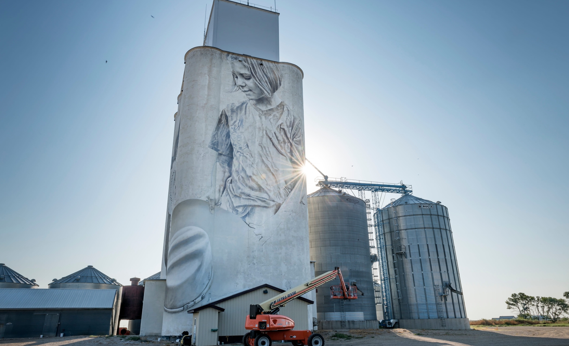 Elevator art in Faulkton