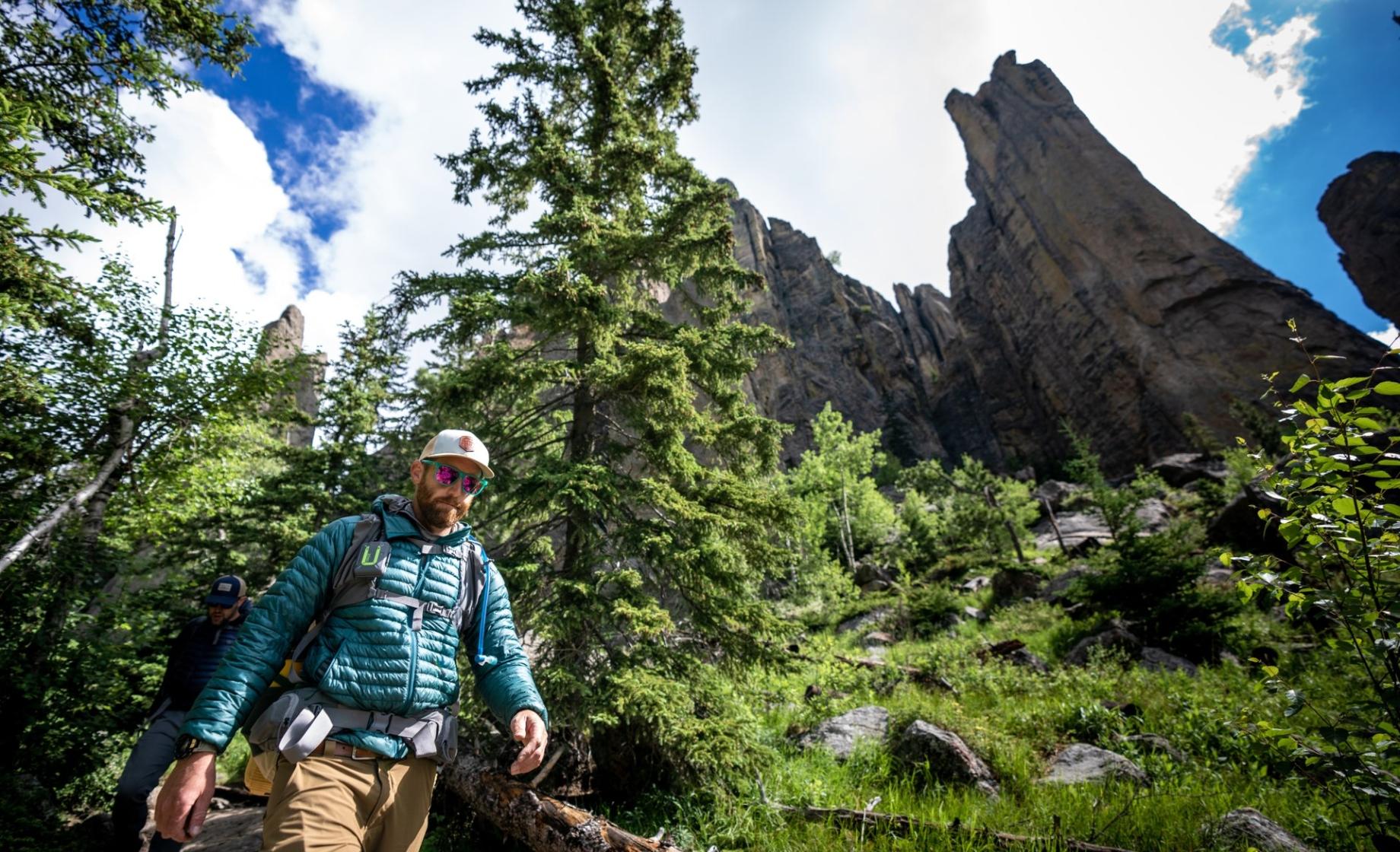 Hiker Spearfish Canyon