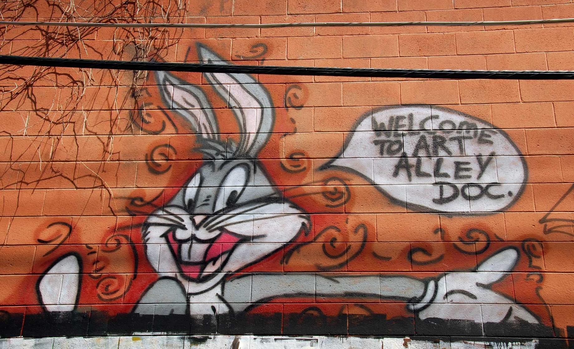 Bug Bunny Mural