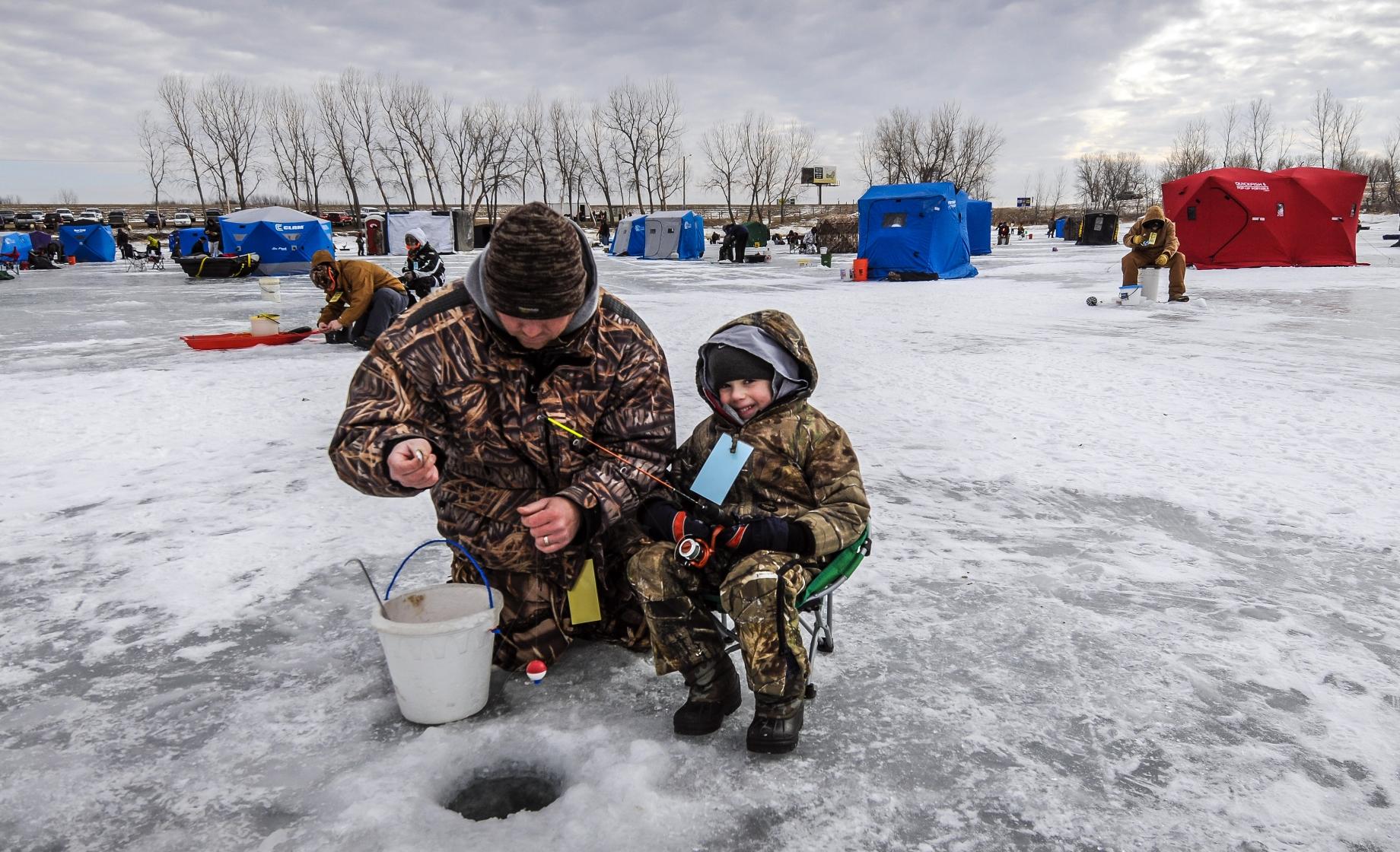 Ice fishing