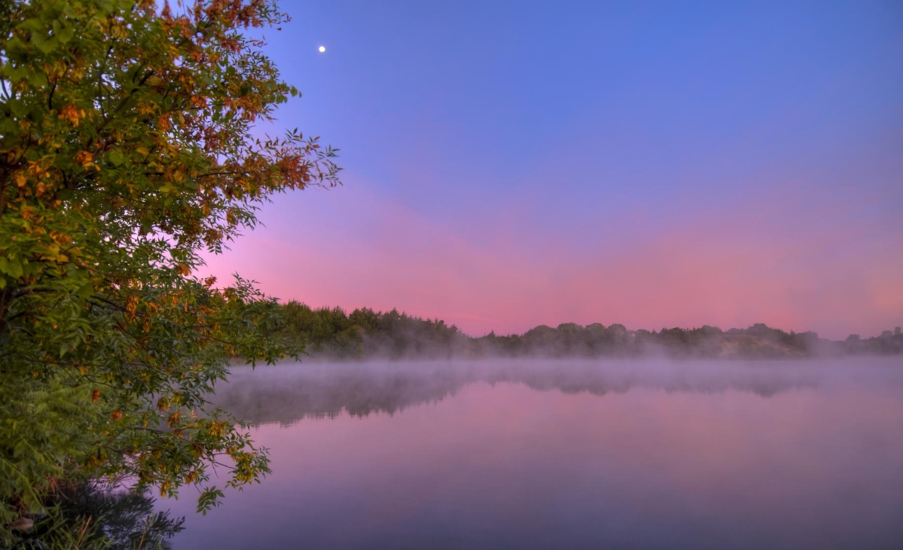 Sunset at Lake Alvin