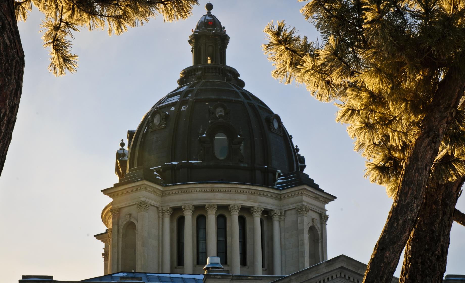 The state capital in Pierre