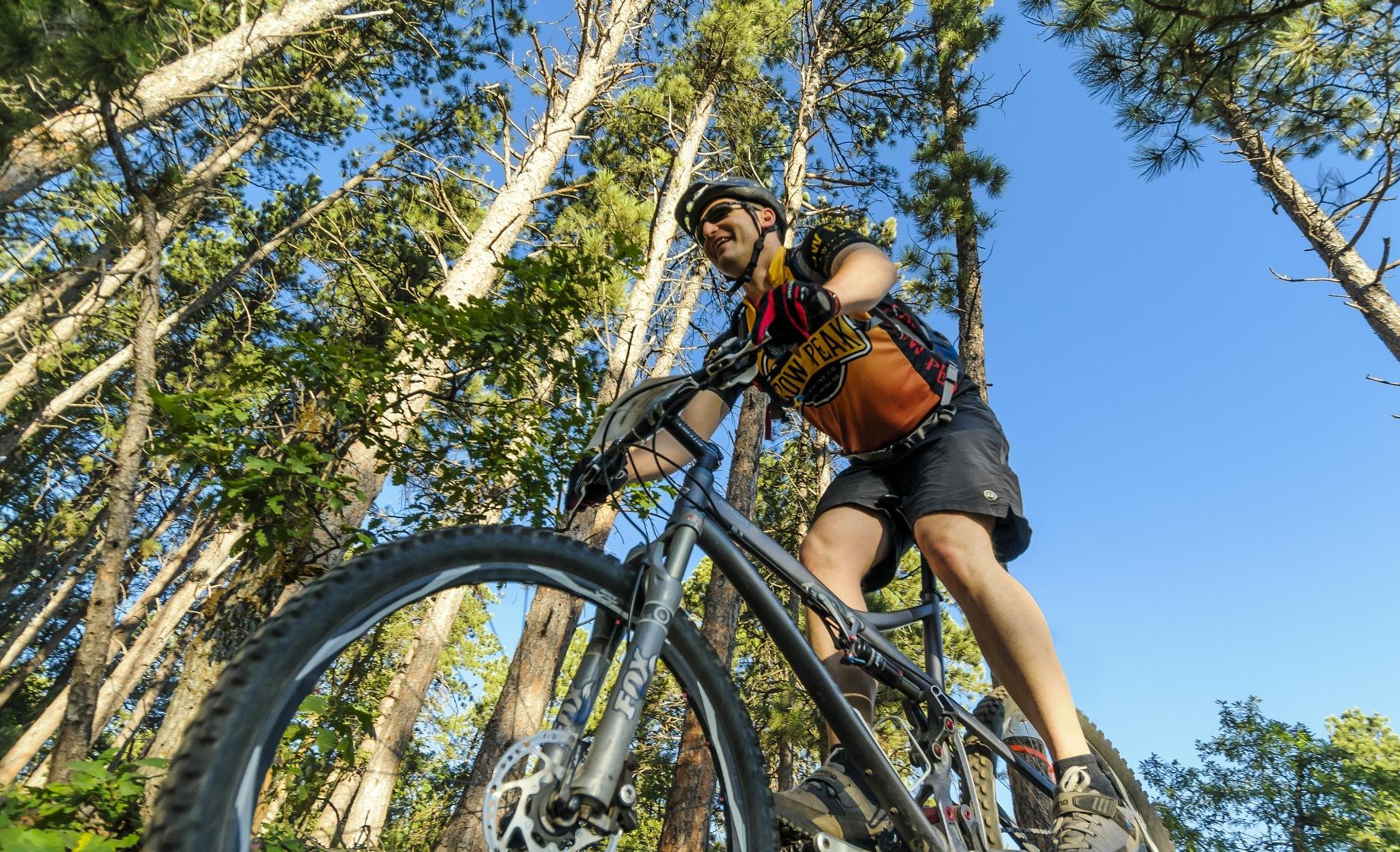 Mountain biking