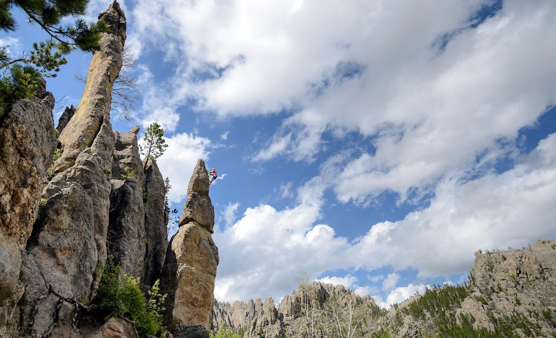 Rock climbing