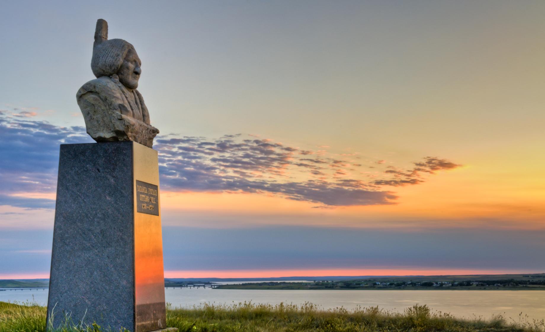 Monument to Sitting Bull, near Mobridge
