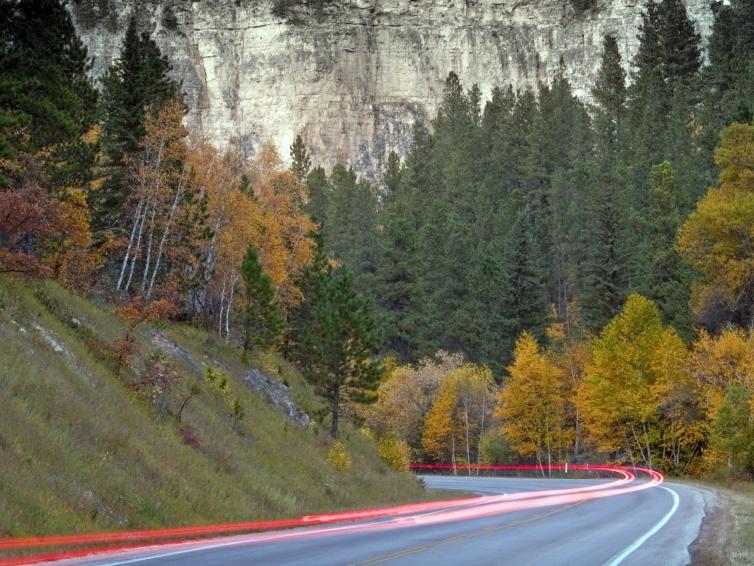 Spearfish Canyon State and National Forest Service Scenic Byway ...
