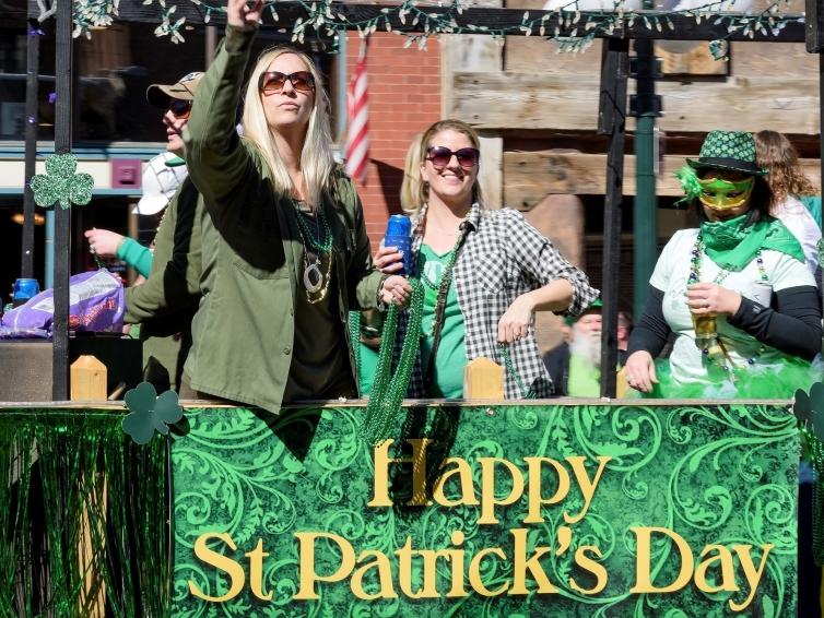 Deadwood St. Patrick's Day Float