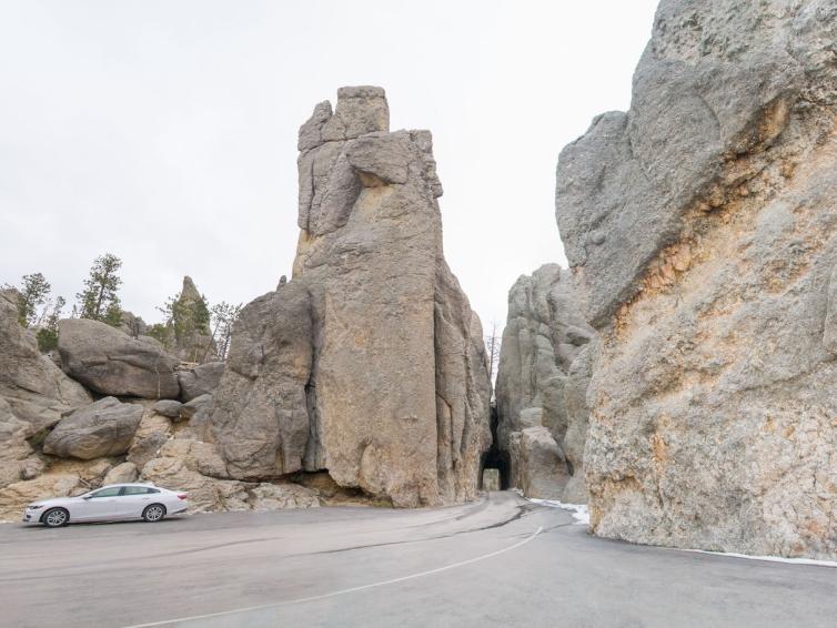 Needles highway tunnel