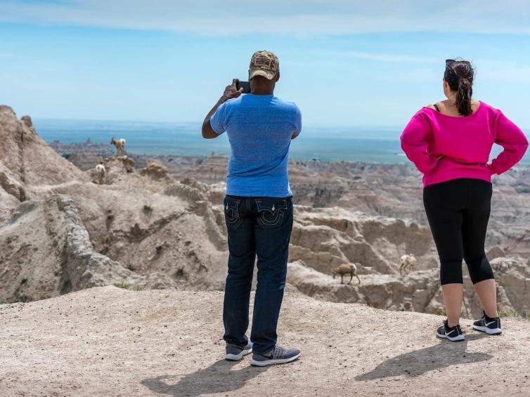 Badlands National Park Pinnacles overlook