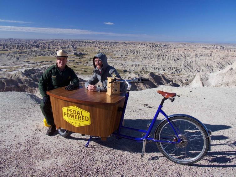 Interview with a ranger at Badlands National Park