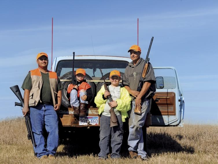 Hunting with the family