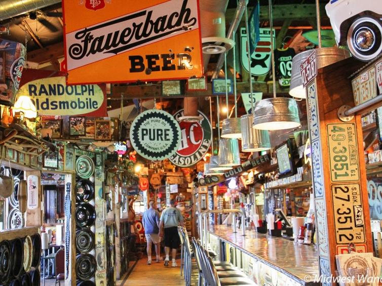 The interior of Sanford's Grub 'n Pub