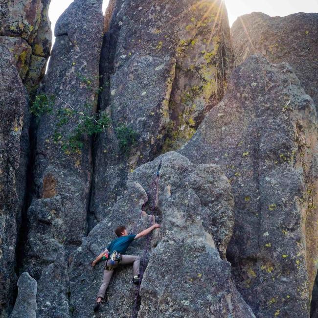 Needles Rock Climbing