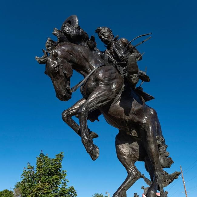 Rodeo Statue