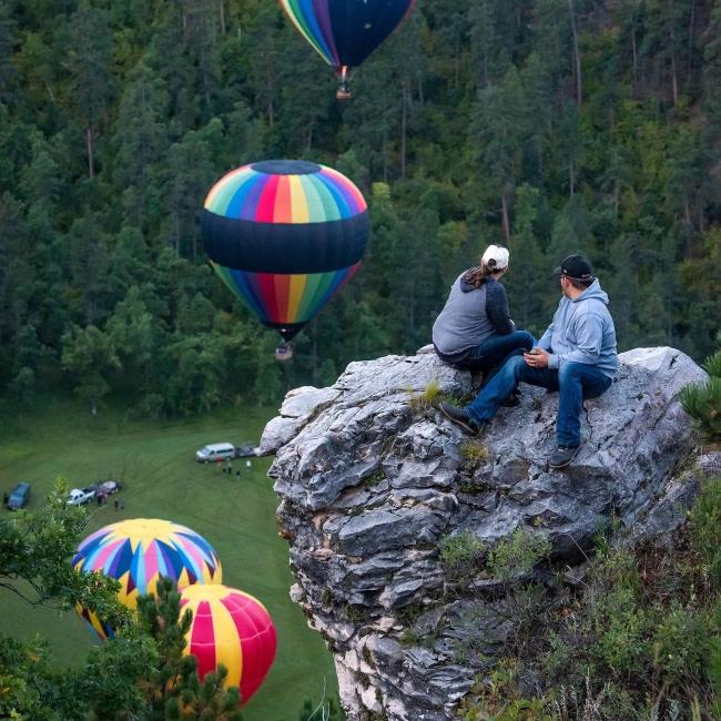 Hot Air Balloons at Stratobowl