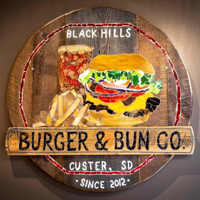 Black Hills Burger and Bun logo