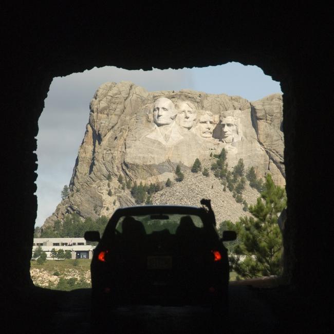 Iron Mountain Road, Mount Rushmore