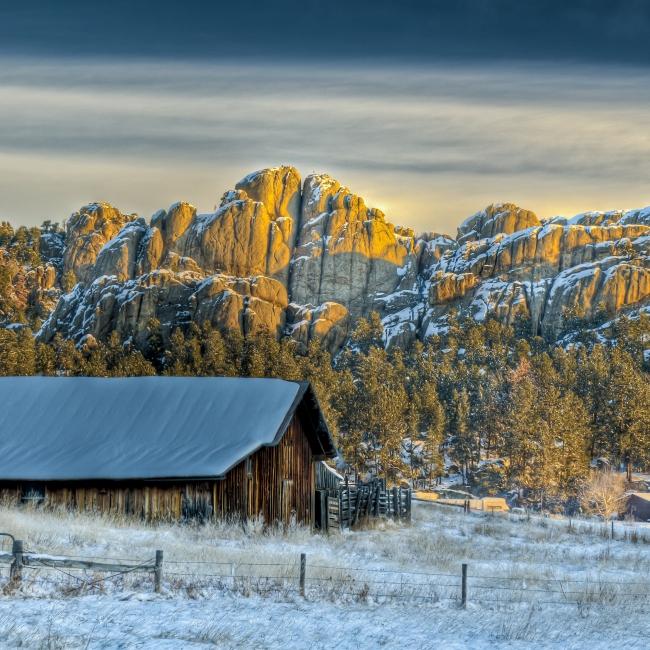 Winter ghost towns
