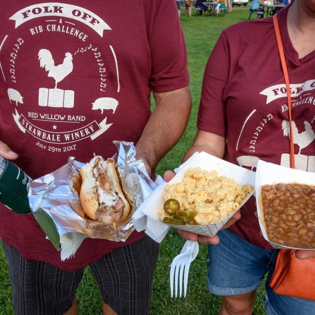 Folk Off festival food