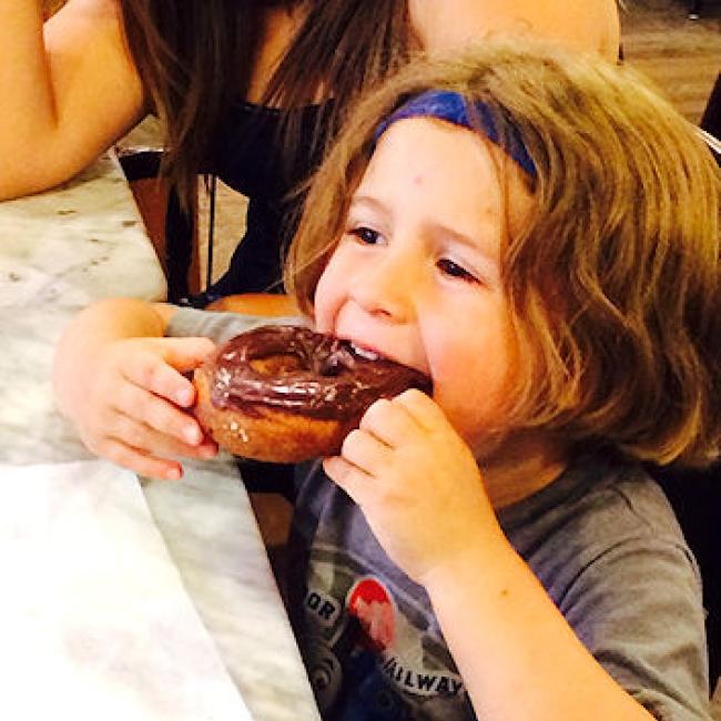 Donut at Wall Drug