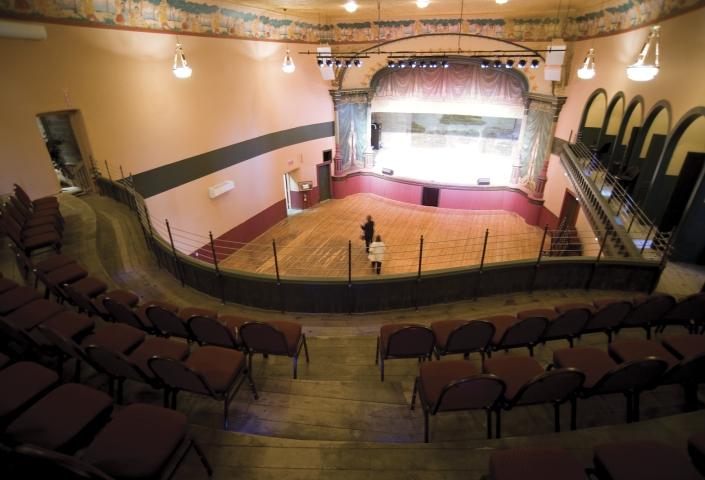 Stage at Goss Opera House