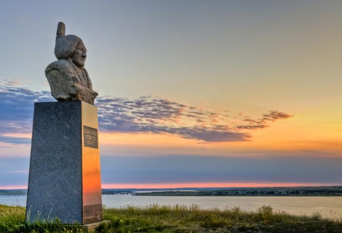 Monument to Sitting Bull, near Mobridge