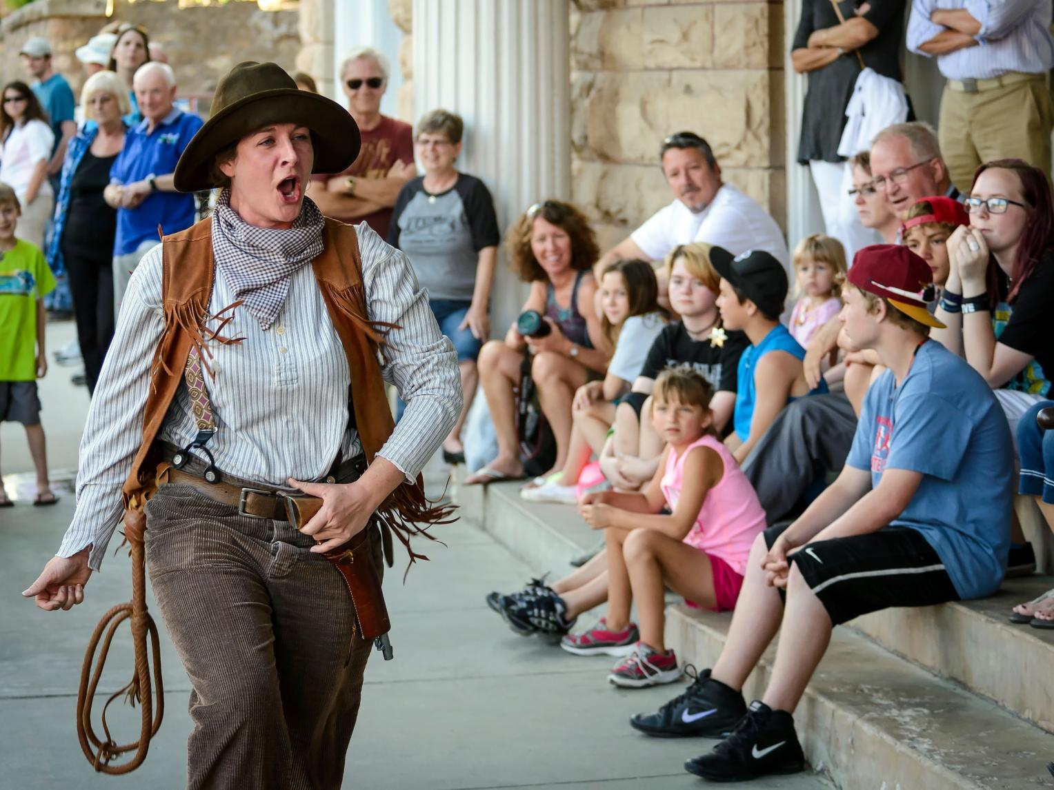 Deadwood Alive Reenactors Main Street Deadwood