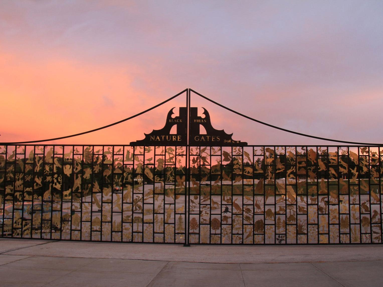 Sunrise Nature Gates