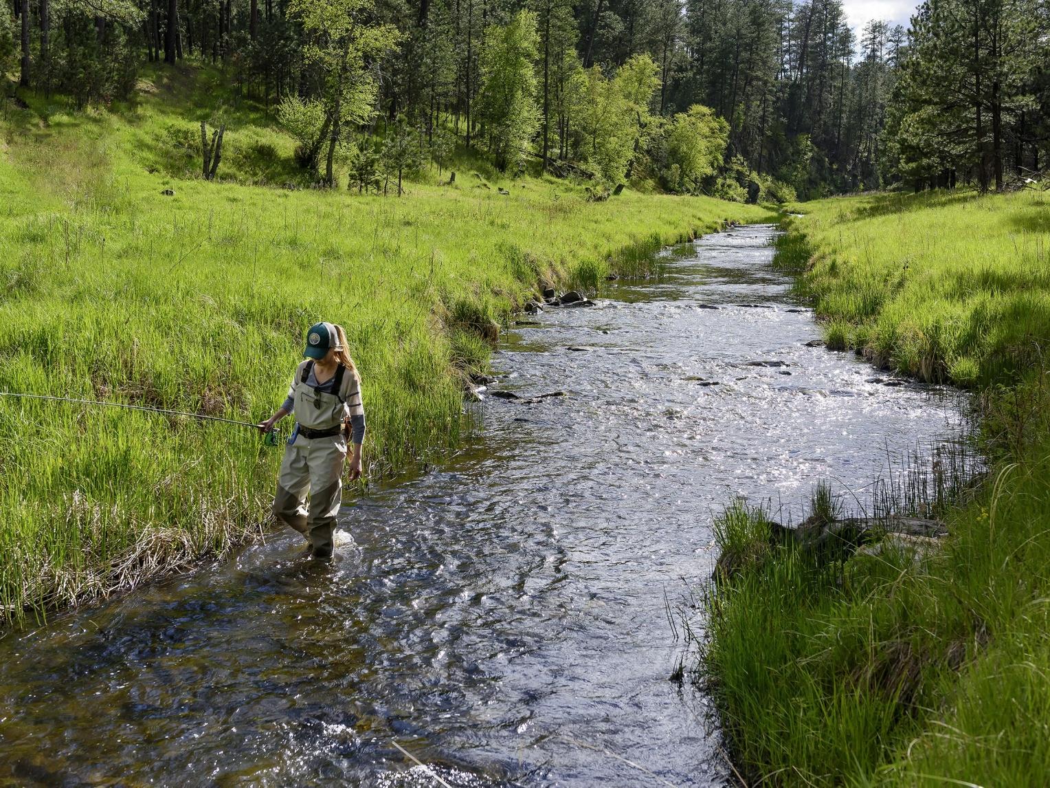 A Fly Fishing Vacation Destination Travel South Dakota
