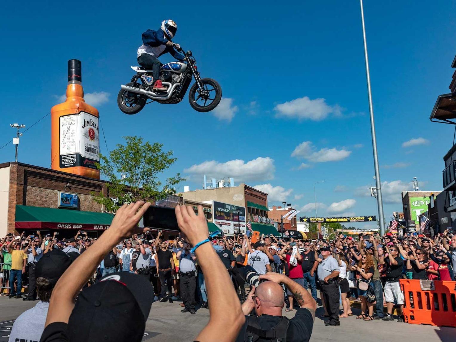 Sturgis Rally Stunts