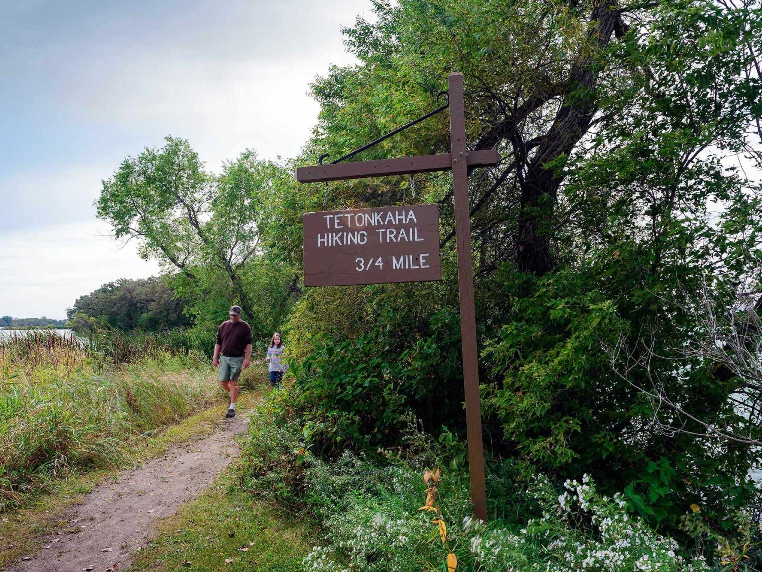 Tetonkaha Hiking Trail