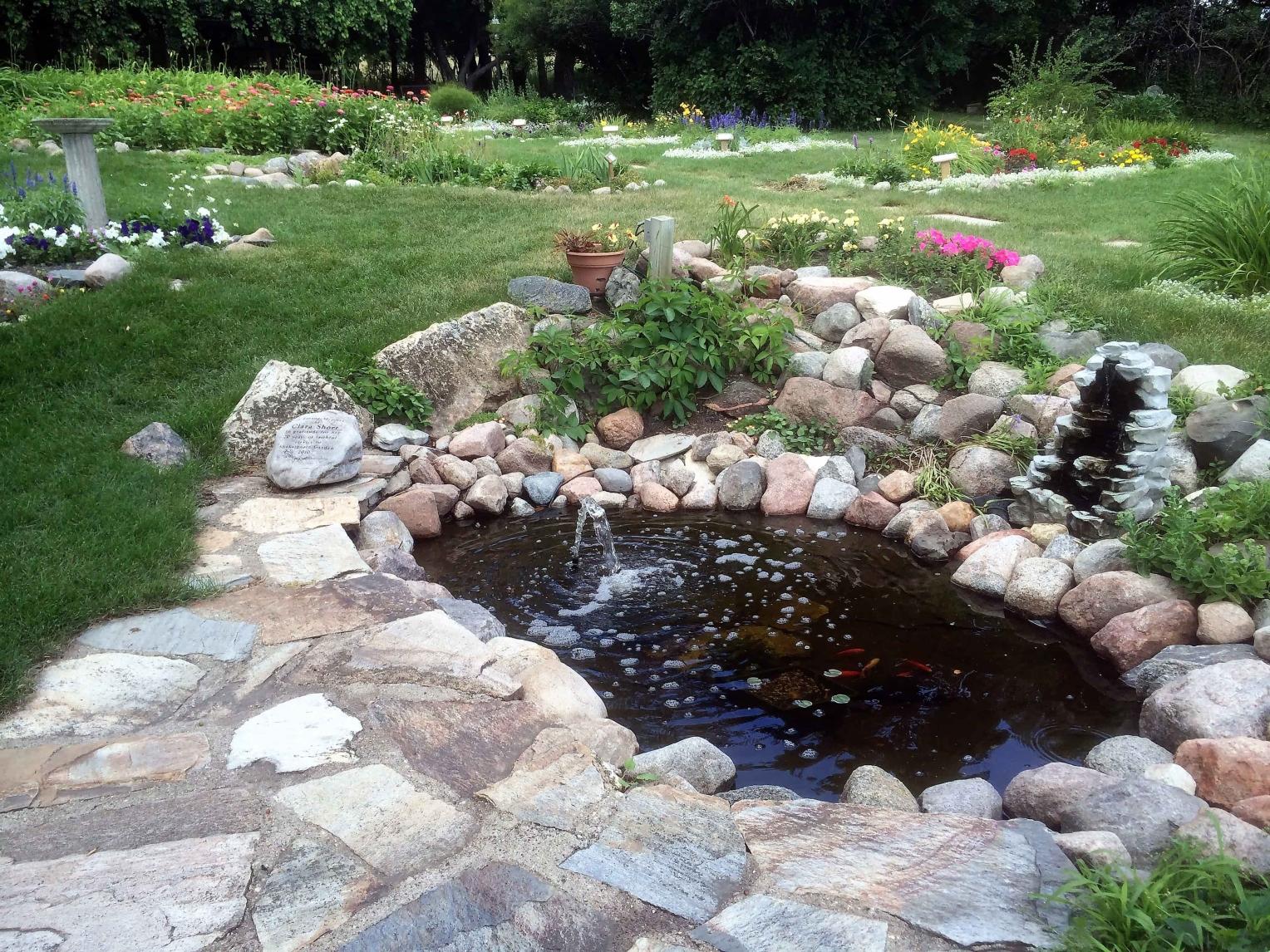 Pond at Shakespeare Garden
