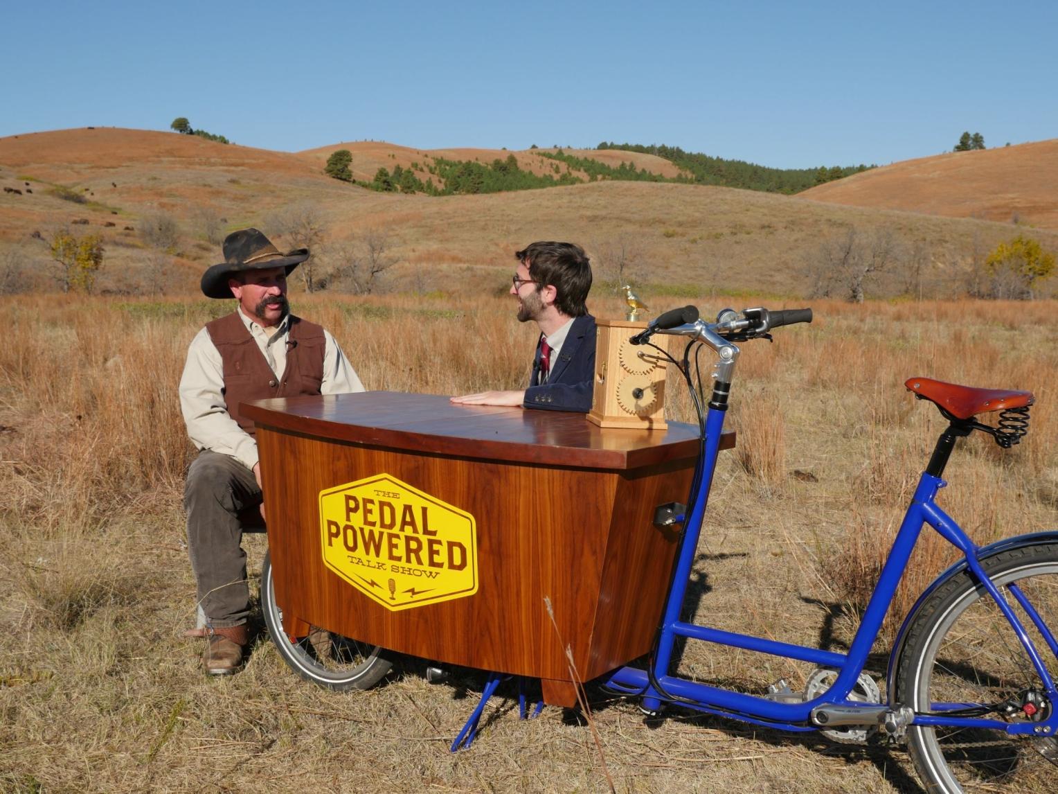 Interview with the herd manager at Custer State Park
