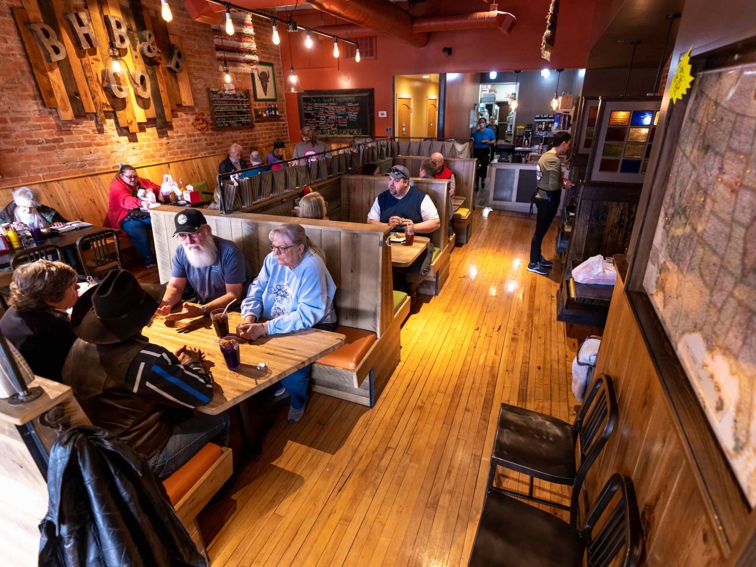 Black Hills Burger and Bun crowd shot