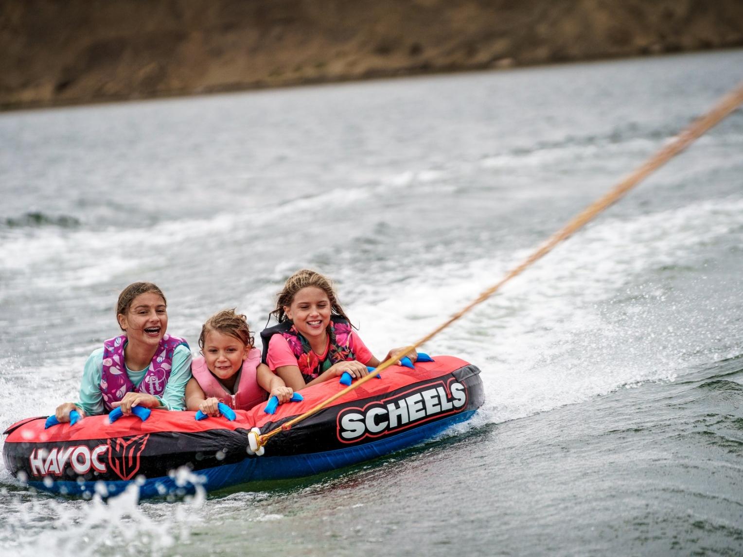 Tubing on Lake Oahe, Pierre