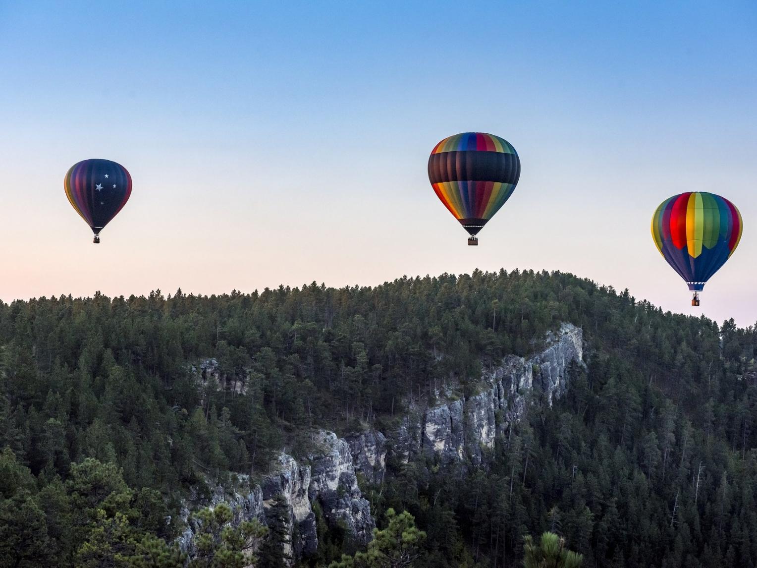 Hot Air Balloons, Black Hills