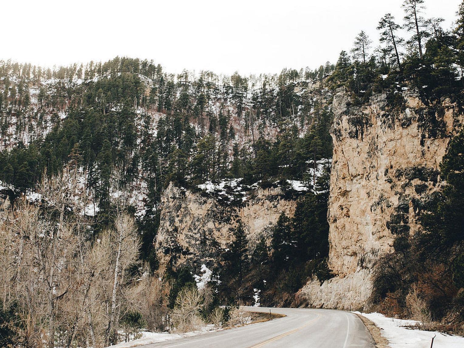 Spearfish Canyon, Winter