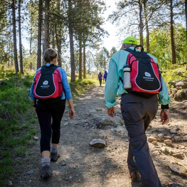 Hikers in Black Elk Wilderness
