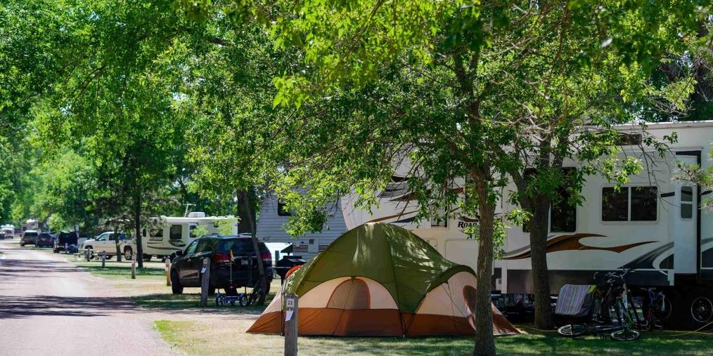 Lake Poinsett campground