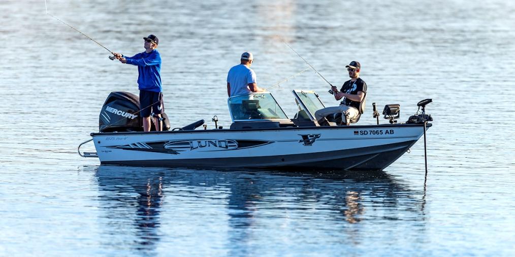 Missouri River fishing, near Pierre