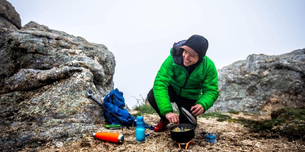 Cooking at Black Elk Peak