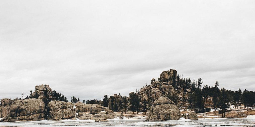 Sylvan Lake in Winter