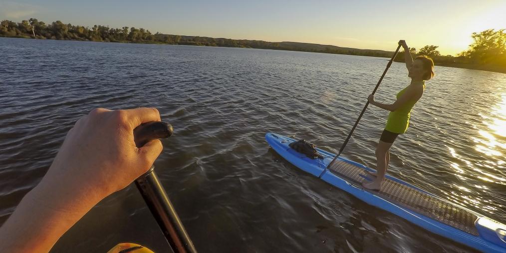 Paddleboarding