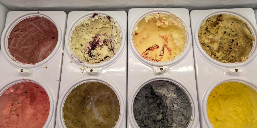 Purple Cow ice cream flavors