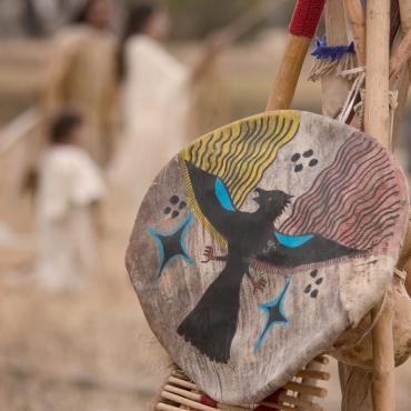 Native American shield, South Dakota