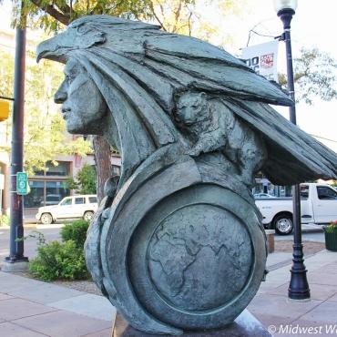Native American Sculpture by Dale Lamphere