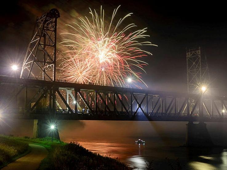 Yankton 4th of July Fireworks Travel South Dakota