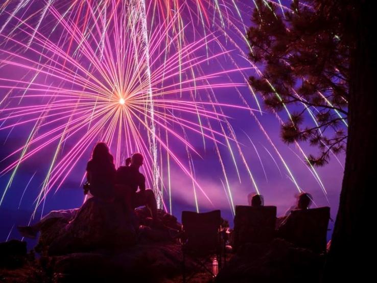 Custer Fireworks Display