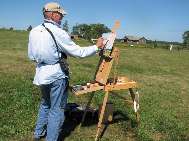 Plein Air Paint Out, De Smet