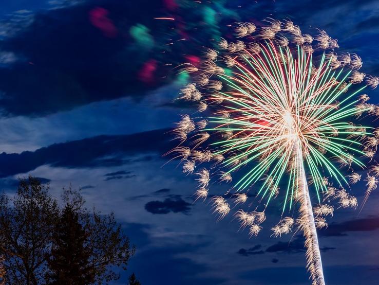 Fireworks in South Dakota